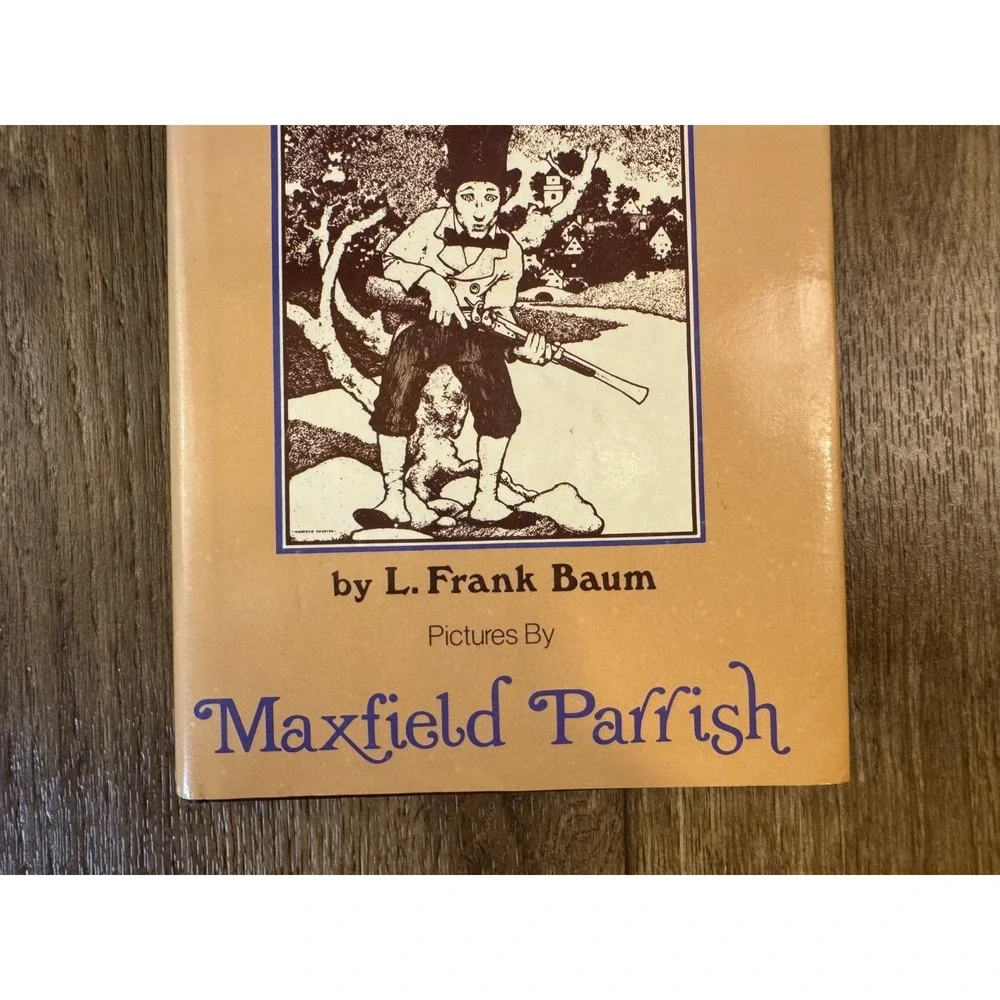 Mother Goose In Prose L. Frank‎ Baum Maxfield Parrish Illustrated Hardcover Book